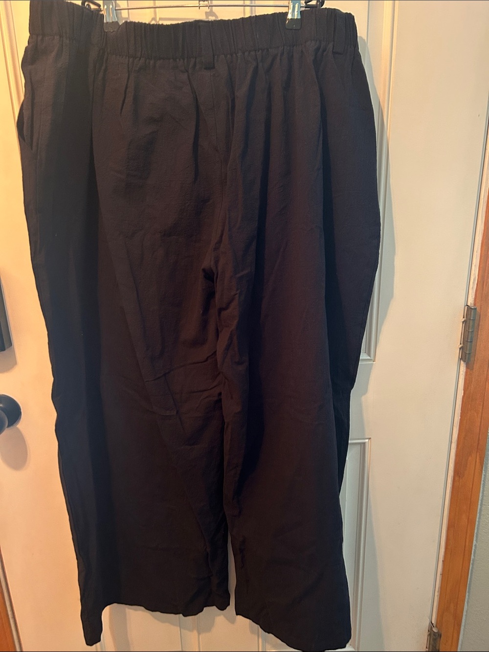 HALARA Wide Leg 100% Cotton Pants NWT - Picture 7 of 7